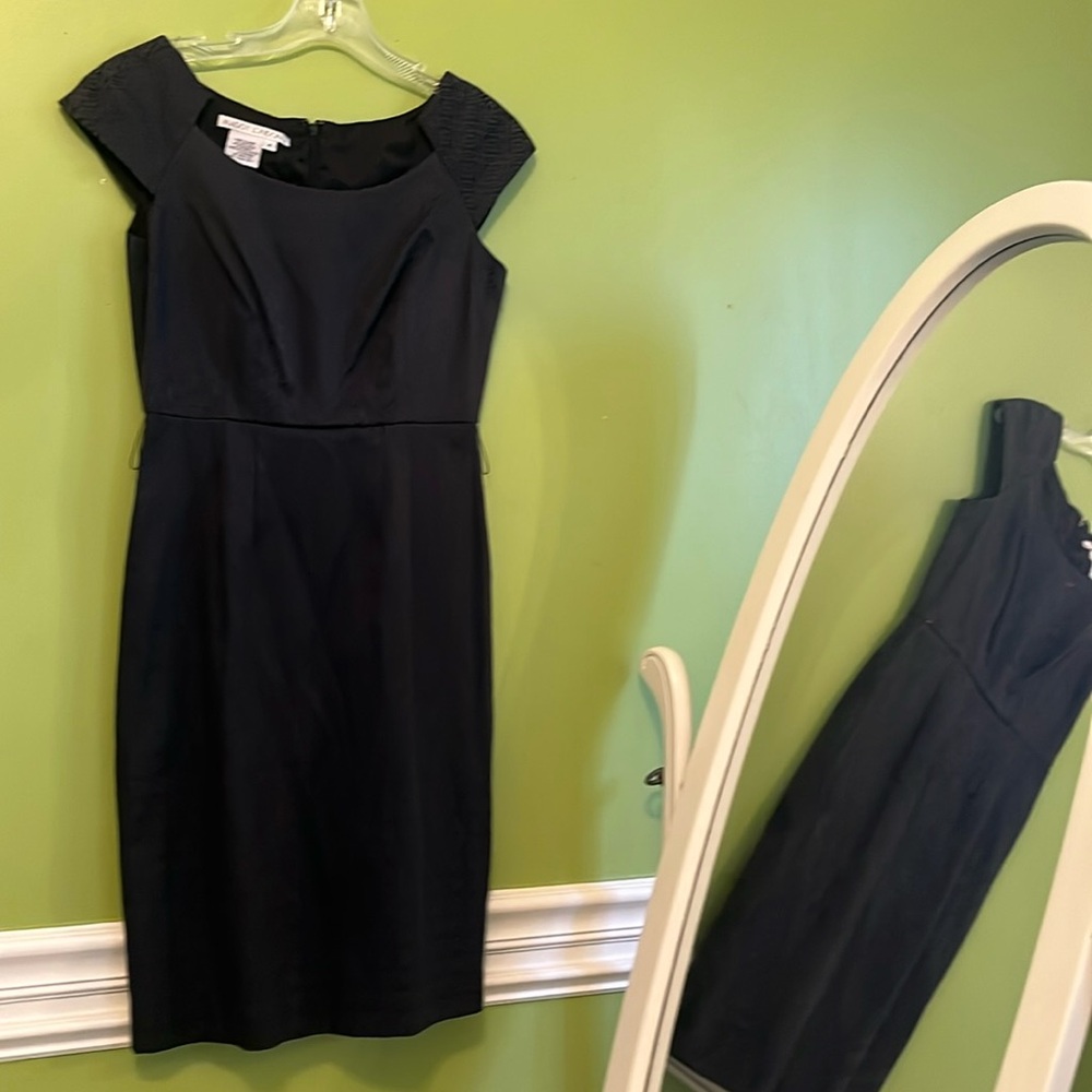 Maggy London Black Sheath Dress - Picture 1 of 4
